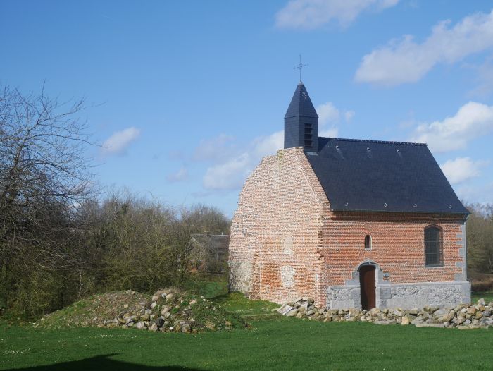 photo d'une chapelle en Avesnois