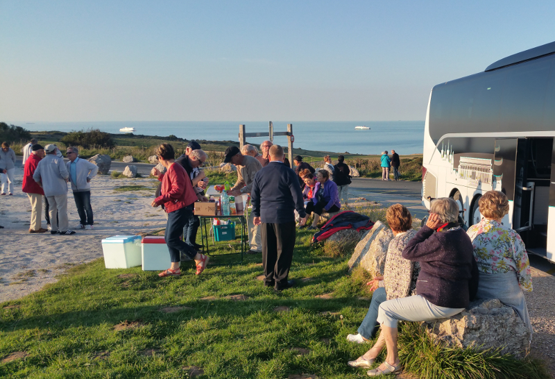 Détente au pied du Cap Blanc Nez