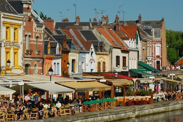 Le pittoresque quartier Saint-Leu à Amiens